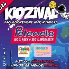KIDZIVAL 2026 - Mit Honk & Hanna, Zauberclown Liar und Pelemele