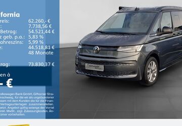 VW T7 California 12.195 km 62.260 &euro; Bochum 44892